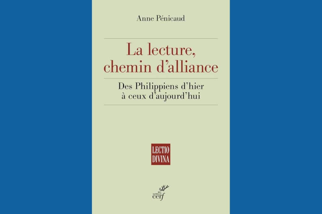 Couverture du livre d'Anne Pénicaud - "La lecture, chemin d'alliance".