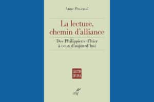 Couverture du livre d'Anne Pénicaud - "La lecture, chemin d'alliance".