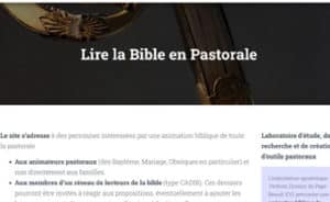 Lire la Bible en Pastorale