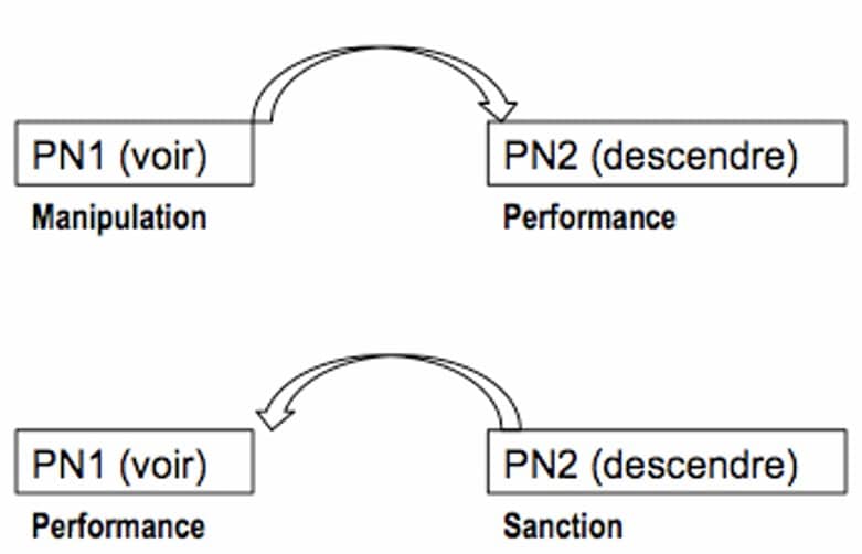 Schéma d'articulation des PN1 et PN2